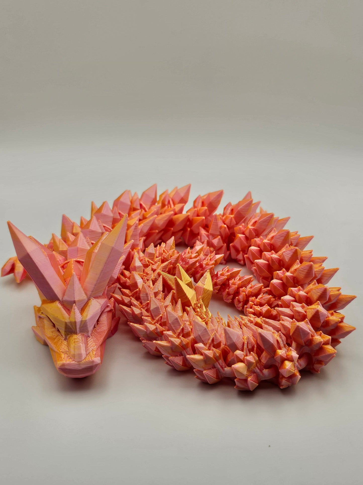 Pink Crystal Dragon - L