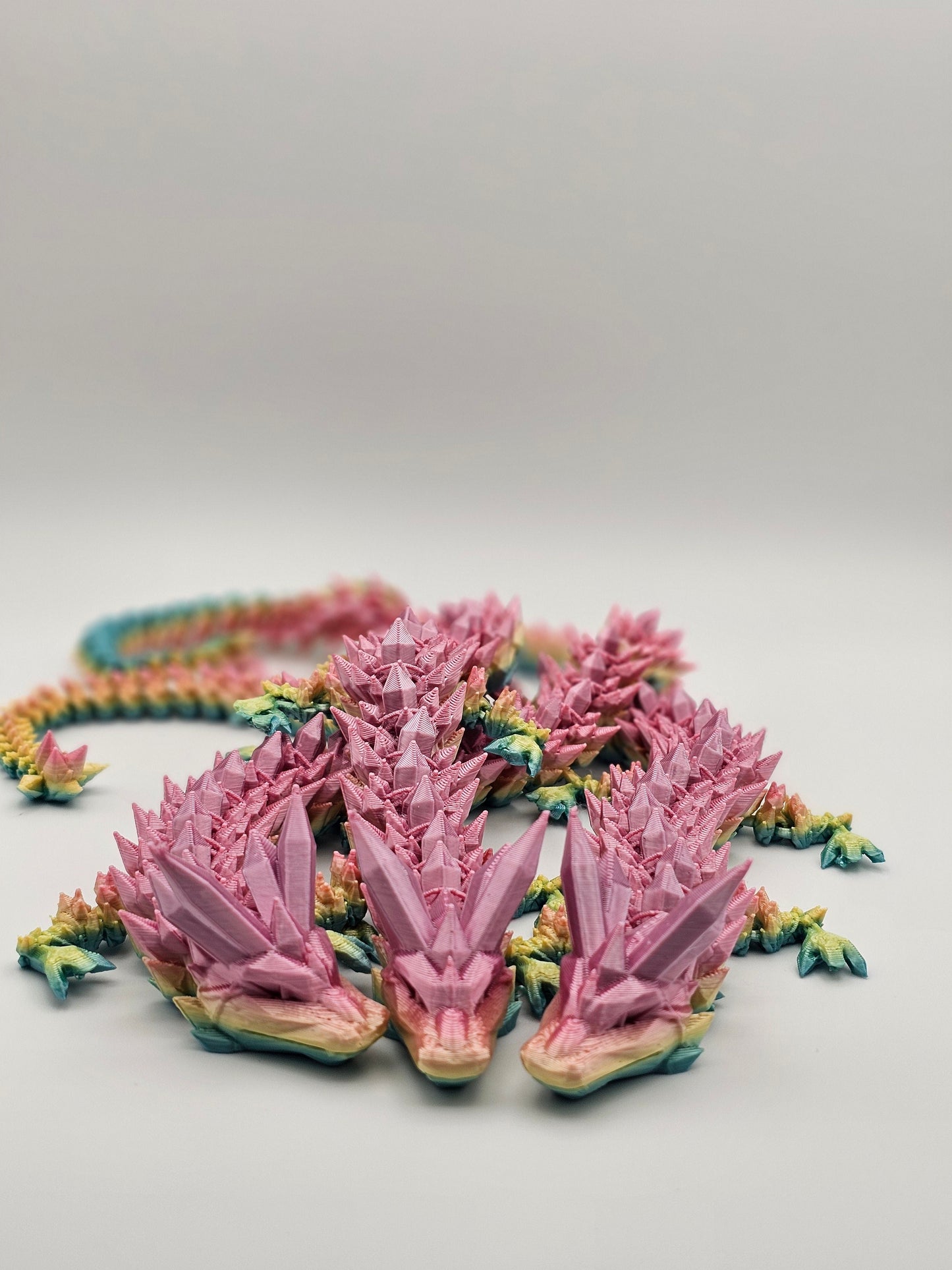 Rainbow Crystal Dragon - S