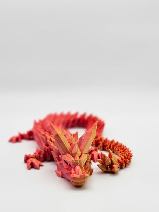 Red Crystal Dragon - S