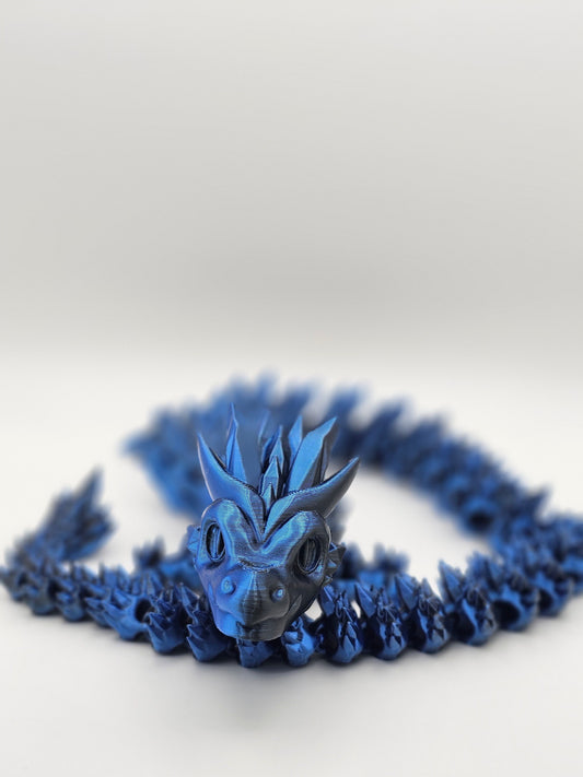 Dark Blue Ryuu Dragon - L