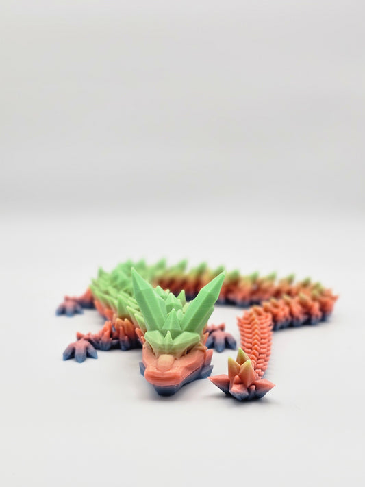 Gradient Crystal Dragon - S