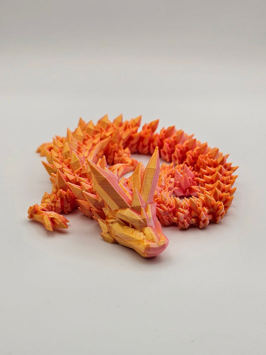 Pink Crystal Dragon - S