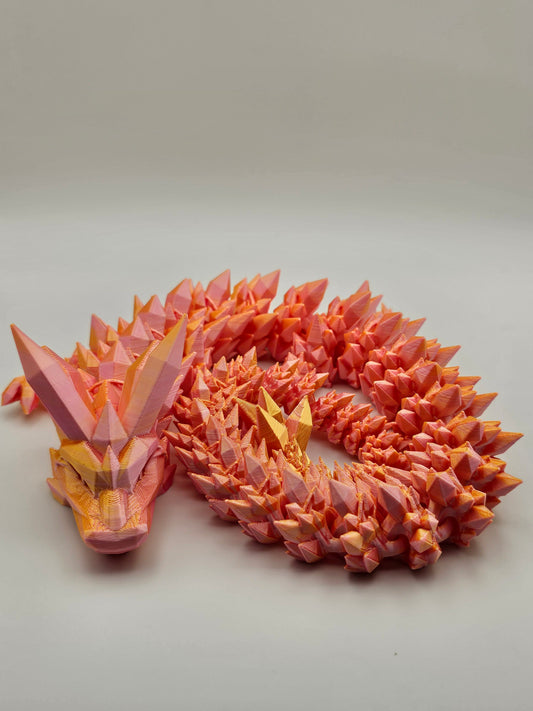 Pink Crystal Dragon - L