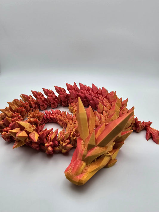 Red Crystal Dragon - L