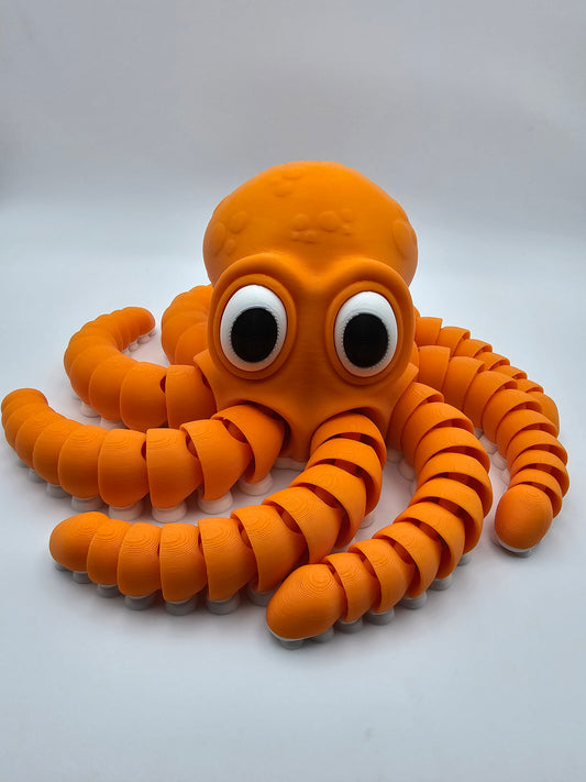 Orange Octopus
