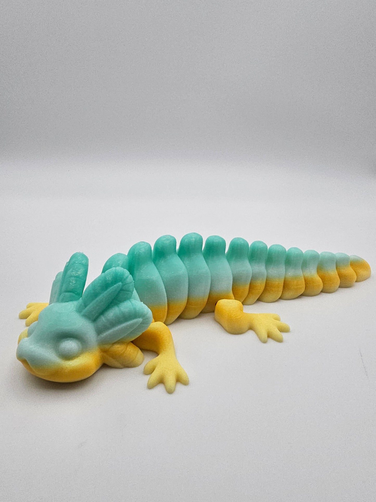 Yellow Gradient Axolotl